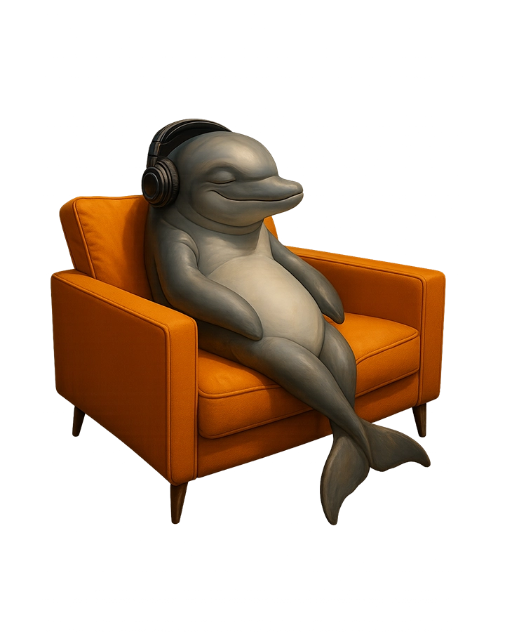 Sleepy Dolphin